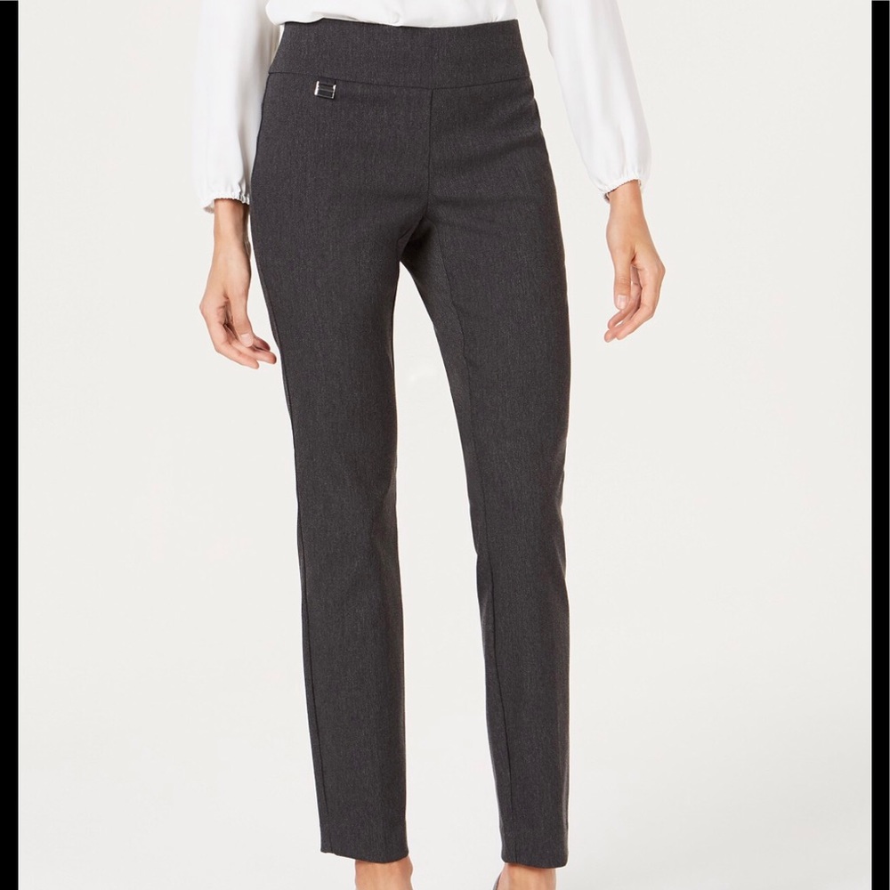 Alfani Tummy-control pull-on skinny pants